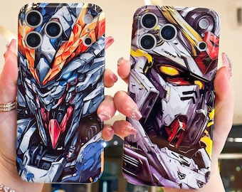 Robot Anime Phone Case for iPhone 17 16 E 15 14 13 12 11 Pro Max Samsung S24 S25 FE S21 S22 S23 Plus S26 Ultra A16 Google Pixel 8 9 10 Cases