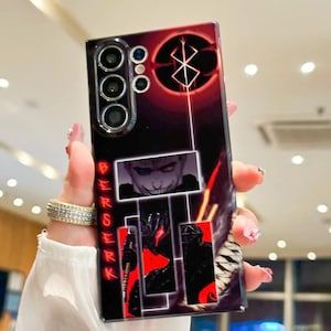 Luxury Anime Phone Case for iPhone 16 E 15 14 13 12 11 Pro Max Samsung S24 FE S21 S22 S23 Plus S25 Ultra Note20 Google Pixel 7 8 9 Pro Cases