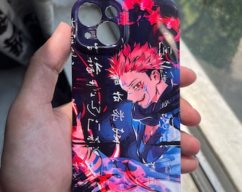 Japanese Anime Cartoon Phone Case for iPhone 16 E 15 14 13 12 11 Pro Max Samsung S24 S23 FE S21 S22 S25 Ultra Google Pixel 8 9 Pro XL Cases