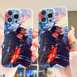 Anime Phone Case for iPhone 16 E 15 14 13 12 11 Pro Max XR Samsung S23 S24 FE S21 S22 Plus S25 Ultra  Note20 Google Pixel 7 8 9 Pro xL Cases