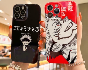 Japanese Anime Cartoon iPhone Case for iPhone 16 E 15 14 13 12 11 Pro Max Samsung S24 S23 FE S21 S22 S25 Ultra Google Pixel 7 8 9 Pro Cases