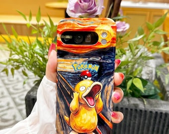 Poke Anime Phone Case For Google Pixel 7 8 9 10 Pro iPhone 17 16 15 14 13 12 Pro Max Samsung S26 S25 FE S23 S21 S22 Plus A16 S24 Ultra Cases