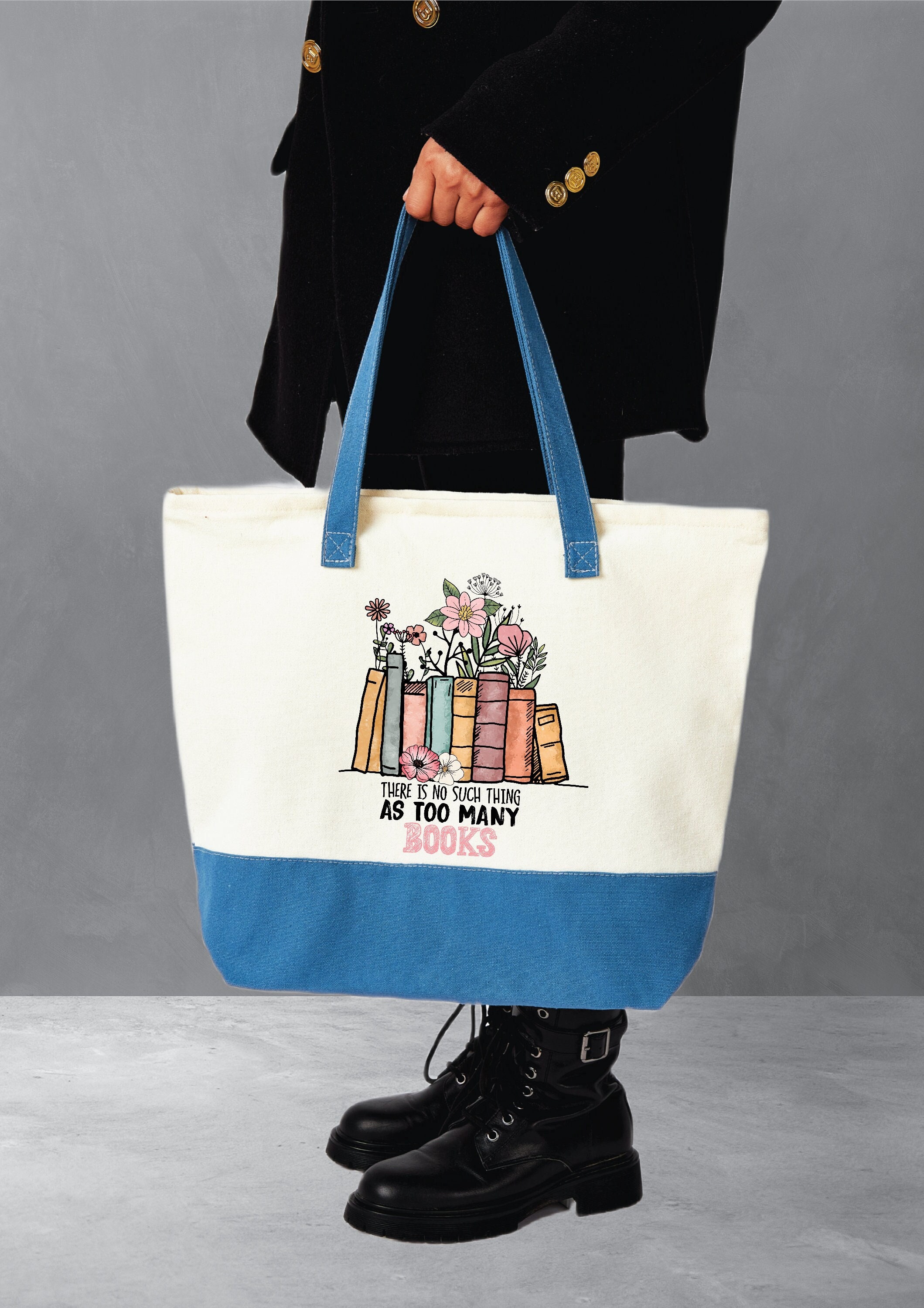 LOVE Tea Recycled Canvas Tote Bag