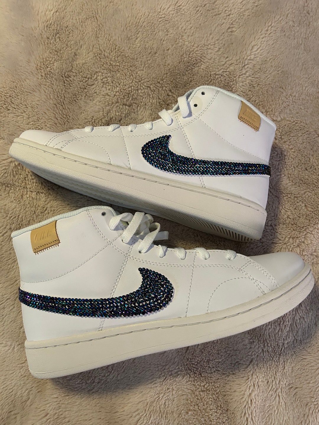 Custom Nike Court Royale Mid Etsy Custom Nike Court Royale Mid Etsy