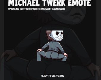 Horror Emote | Twitch, Kick, dbd Panels, dbd emotes, Michael Myers, Dead by Daylight Emote