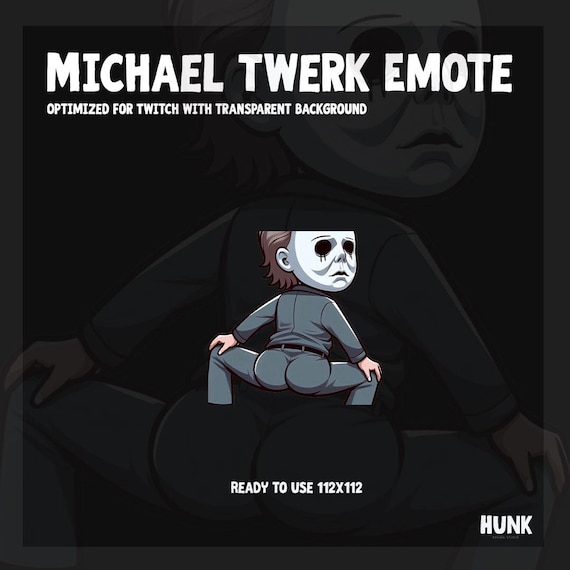 Horror Emote | Twitch, Kick, dbd Panels, dbd emotes, Michael Myers, Dead by Daylight Emote
