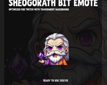 Old Man Emote | Twitch, YouTube, Discord, Twitch emotes, Eso emotes, Bits emote