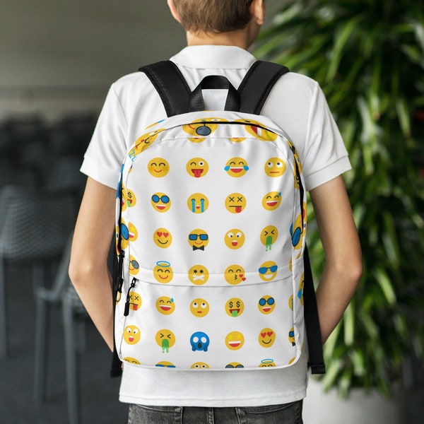 Emoji Backpack Etsy