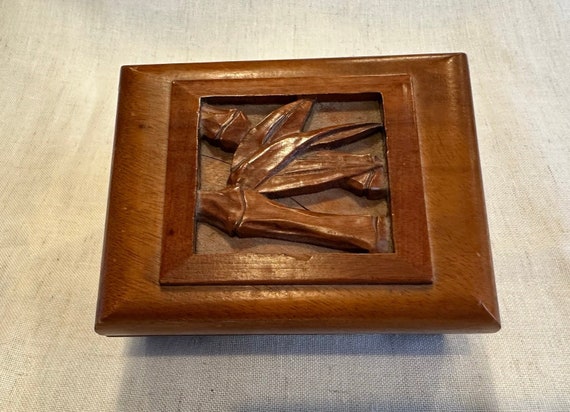 Original Christian Martinus Sorensen Wood carving - image 1