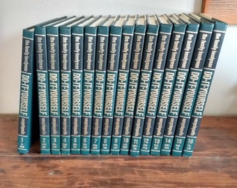 1970 the family handyman Do - It - Yourself Encyclopedia 16 Volume Set Hardcover Books