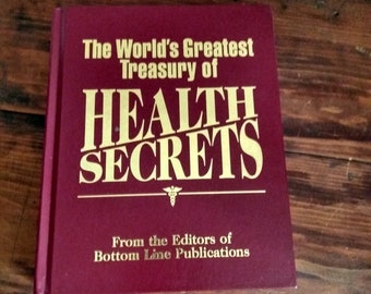 The World&#39;s Greatest Treasury of Health Secrets Hardcover Book