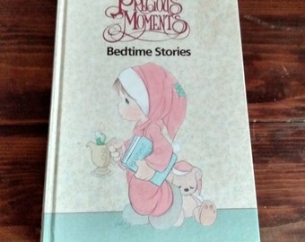 1990 Precious Moments Bedtime Stories Samuel J. Butcher Hardcover Book