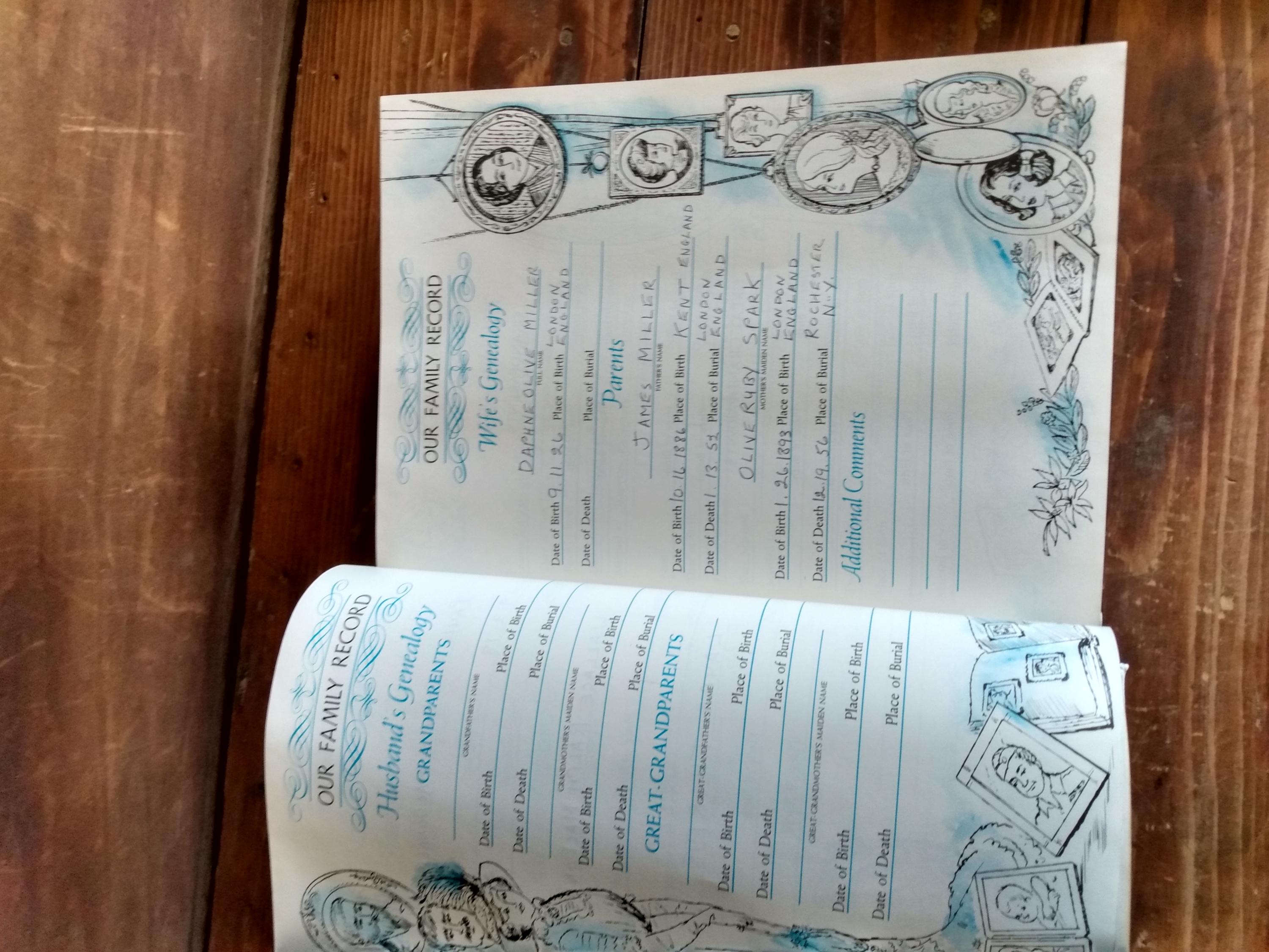 Vintage 1974 Holy Bible Old & New Testament King James Version, Family ...
