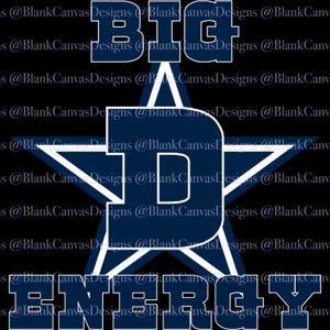 Dallas PNG Big D Energy PNG Cowboys