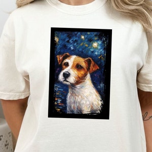 Jack Russell Shirt, Dog Lover Gift, Dog Mom Shirt, Dog Dad Gift, Jogger Style Tee, Working Out Shirt, Graphic Tee, Dog Owner Gift