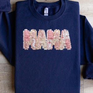 Ballet Mom Sweatshirt & T Shirt, Faux Patchwork Mama Dance Gift