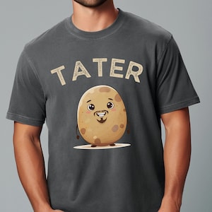 Funny Potato Shirt, Tater T-Shirt, Gift for Men, Gift for Him, Gift for Chef, Food Lover Tee, Potato Lover T Shirt, Potato Head T Shirt