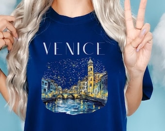 Venice Italy Tshirt, Travel Shirt, Venice Shirt, Italy City Shirt, Venice T-Shirt, Italy Lover Gift, Vacation Venice, Venice Italy Shirt