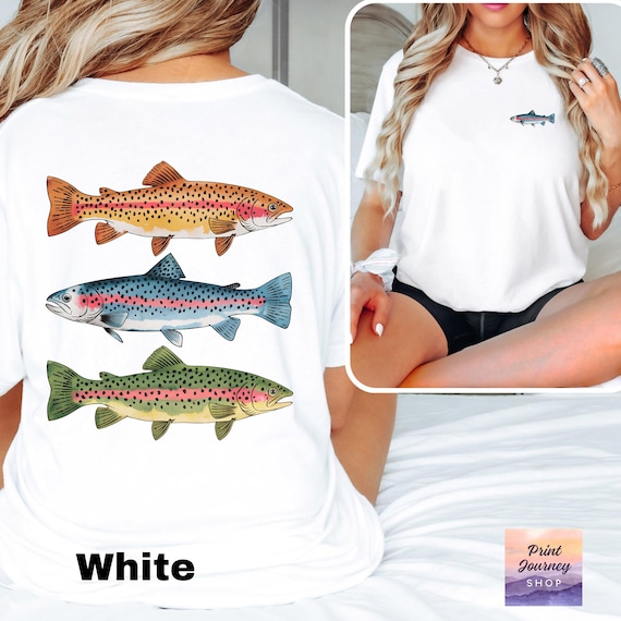 Brook Trout Shirt, Trout T-shirt, Trout Shirt, Fly Fishing Gift