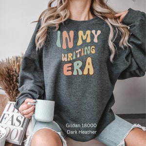 In My Writing Era T-Shirt, Writer Shirt, Funny Writer's Life Shirt, Ironic Writer Quote, Author T- Shirt, Novelist, Copywriter Tshirt