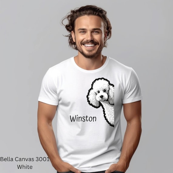 Personalized Poodle Tshirt, Dog Mama Shirt, Dog Mom Gift, Dog Mom Sweatshirt, Poodle Mom Shirt, Poodle Dad Shirt, Sweatshirt Crewneck