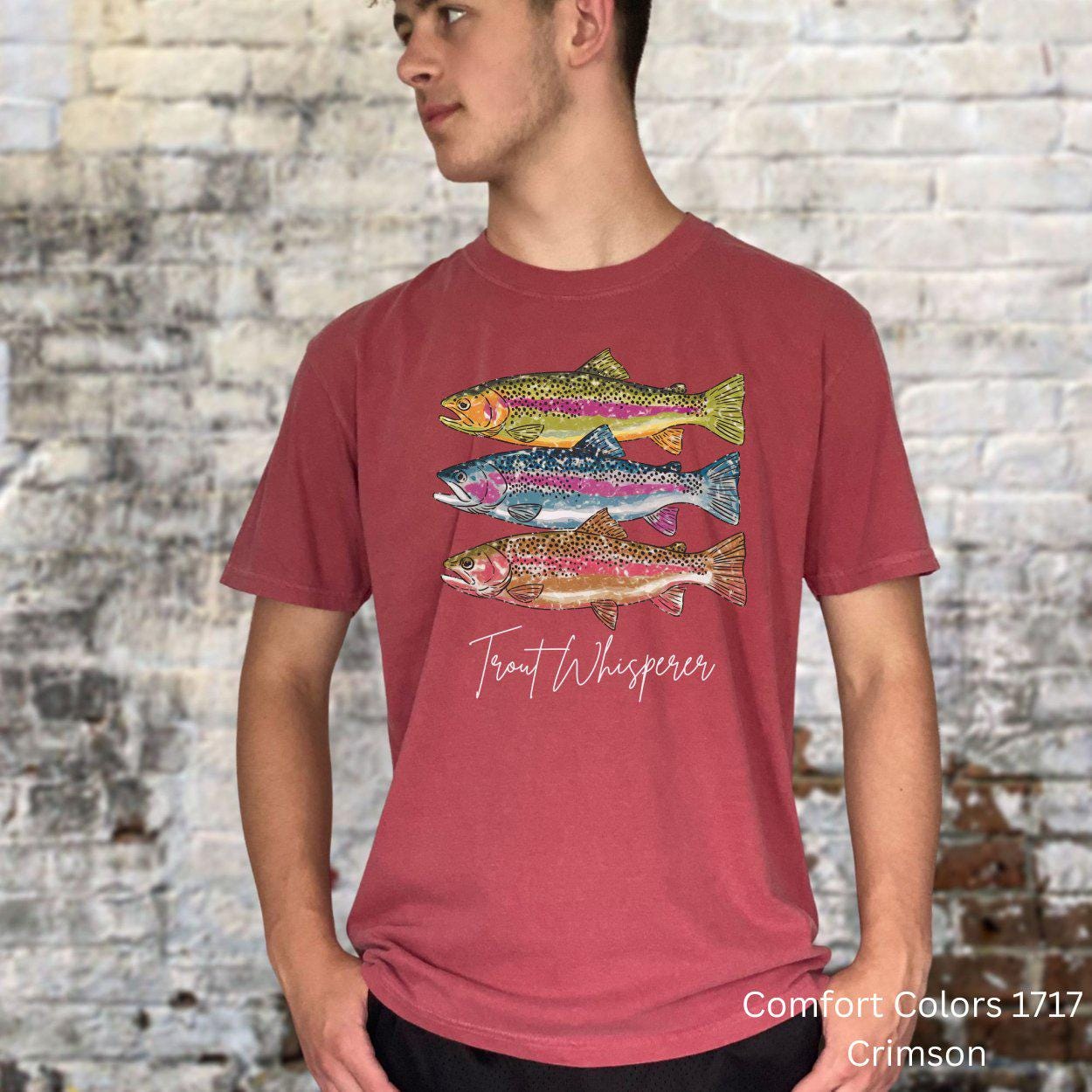 Le T-shirt Fish Whisperer | Vecteur Premium
