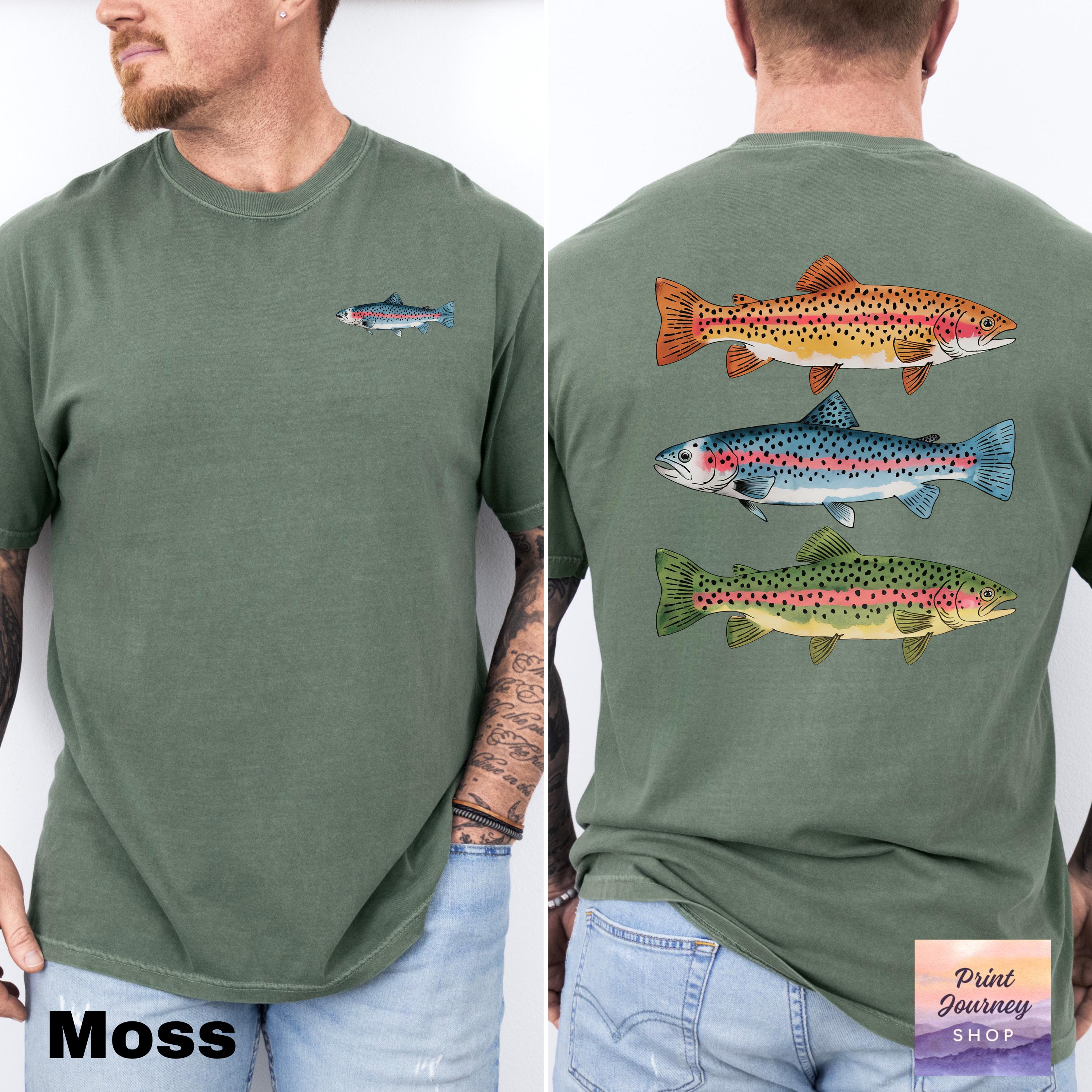 Brook Trout Shirt, Trout T-shirt, Trout Shirt, Fly Fishing Gift