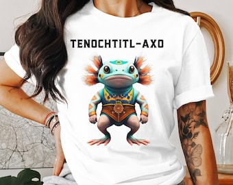 Funny Aztec Axolotl Tshirt, Axolotl Gifts, Axolotl T shirt, Axolotl Owner Tee, Axolotl Shirts, Funny Mexican Culture Shirt, Latino Shirt