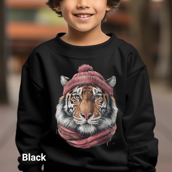 Boys tiger sweatshirt on sale