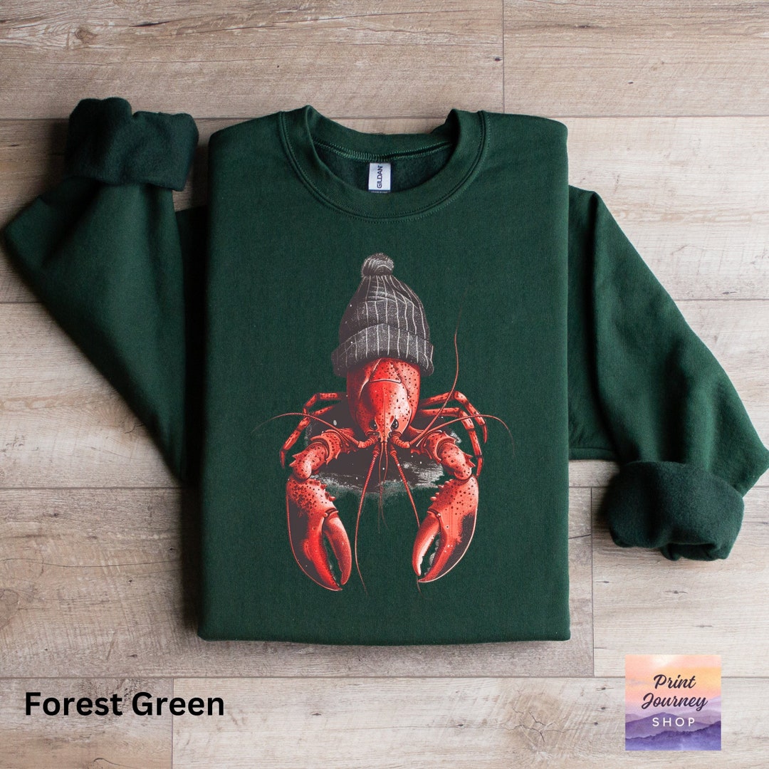 Sweat à Capuche Homard Crustacé – Lobster Amusant Pour Fans De Fruits De Mer Et Plage
