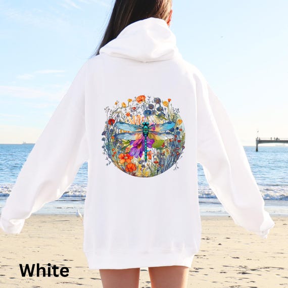 [GRAVER]★CREAM FLOWER DOT COLOR MATCHING HOODIE UNISEX] Cream Flower Dot Two-tone Hoodie - GRAVER | 60