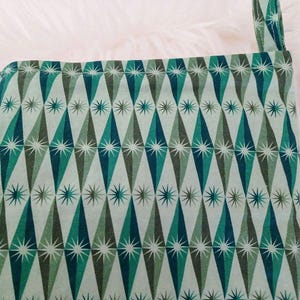 Mid Century Modern Inspired Christmas Stocking