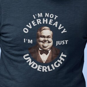 I'm Just Underlight!   Unisex Heavy Cotton Tee - Positive Self Image - Senior Citizen - Grandparent Present - Retirement Gift