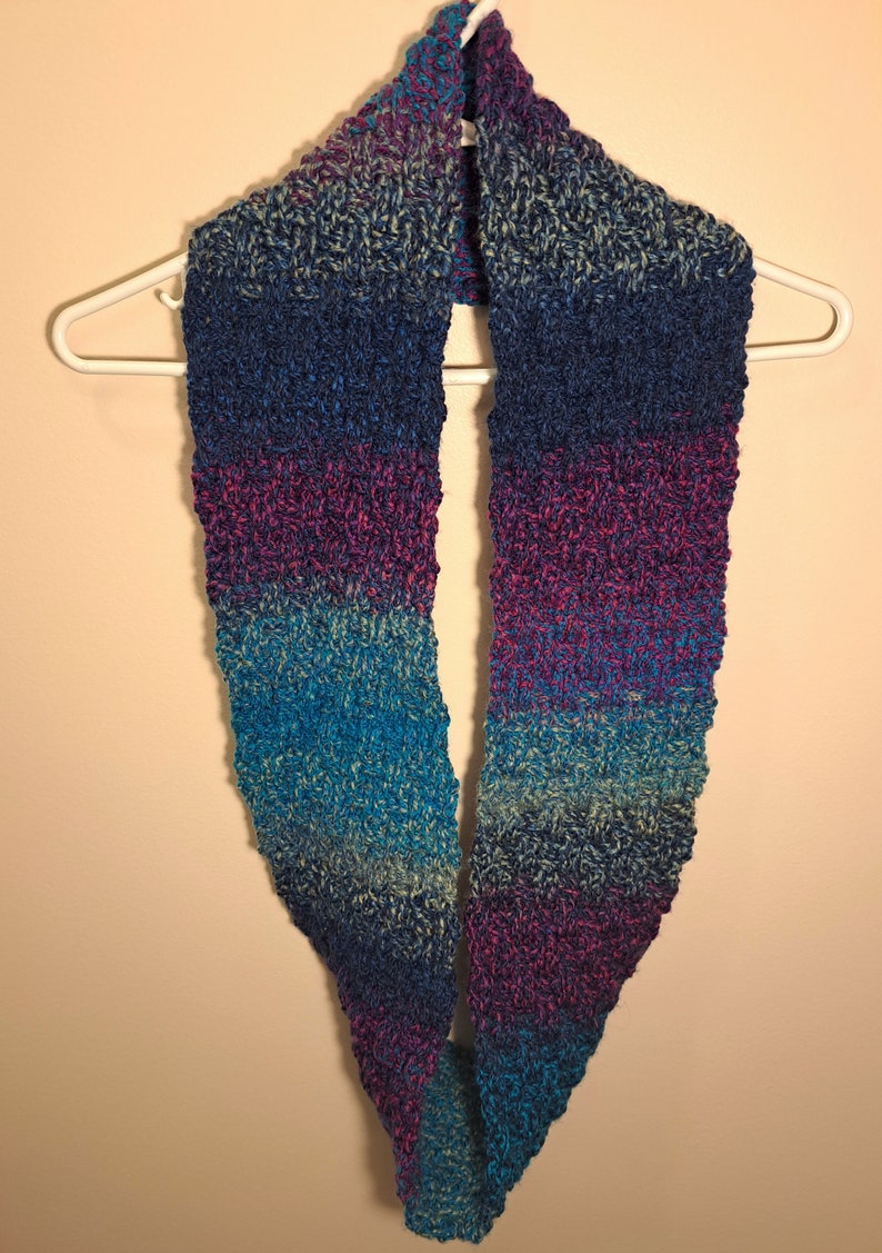 Crochet Pattern: Chunky Infinity Scarf - Etsy