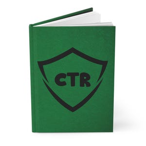 Revista LDS, Elige lo correcto - CTR, opciones de tapa dura, rústica y espiral - Páginas rayadas y en blanco, niños de la Primaria, bautismo, jóvenes