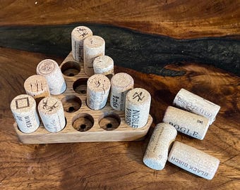 Peg Solitaire with Corks