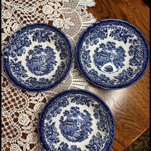  Churchill - Vajilla de porcelana «sauce azul», Vajilla