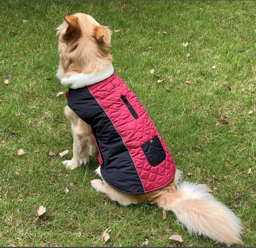 Waterproof Universal Dog Coat Warm Cotton Puppy Jacket With Etsy UK