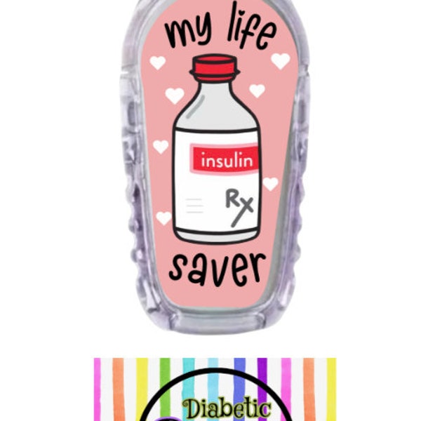 G6/Insulin my life saver Single sticker /Dexcom G6 Stickers, Diabetes Stickers, Dexcom Stickers, Bestseller,  Dexcom G6 Transmitter Sticker,