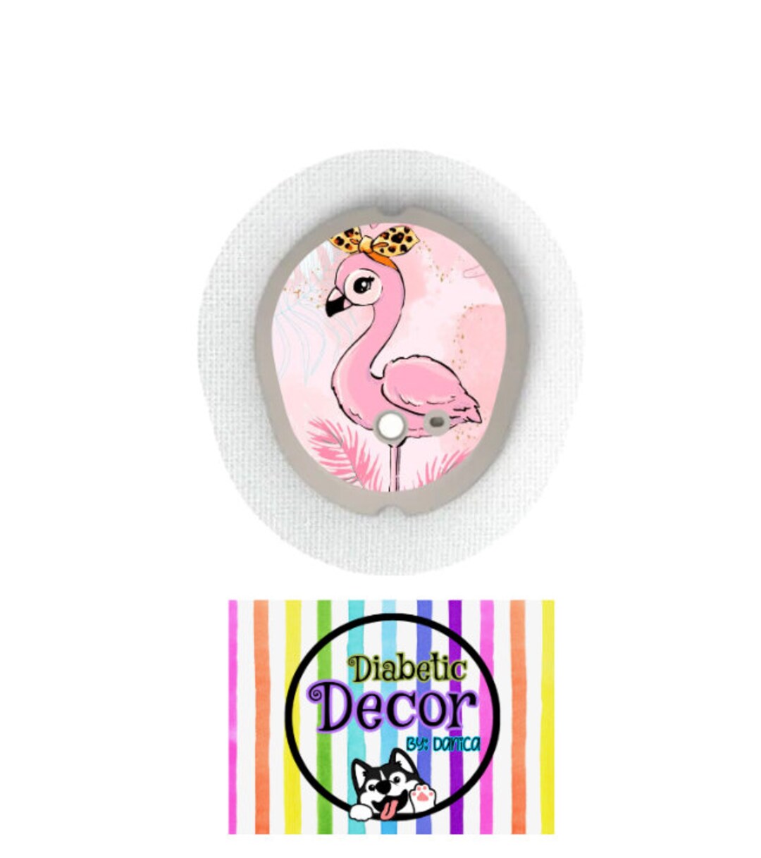 G7/pink Flamingo G7 Single Sticker /dexcom G7 Stickers, Diabetes ...