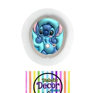 G7/ Blue Alien G7 Single Sticker /Dexcom G7 Stickers, Diabetes Stickers, Dexcom Stickers, Bestseller, Dexcom G7 Transmitter Sticker,