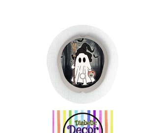 G7/Ghost Witch Single Sticker / Dexcom G7 Stickers, Diabetes Stickers, Dexcom Stickers, Bestseller,  Dexcom G7 Transmitter Sticker,