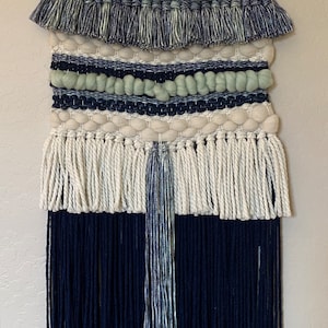 Woven Home Decor, Modern Weaving, Loom Weaving, Custom Weaving, Woven Wall Hanging, Handwoven Tapestry, Weaving, Fiber Art, Bohemian Art