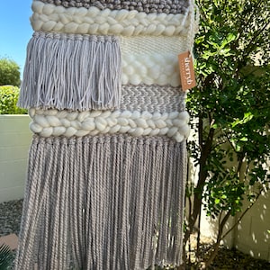 Handwoven Fiber Art, Woven Wall Hanging, Weaving Fiber Art, Handwoven Tapestry, Bohemian Art