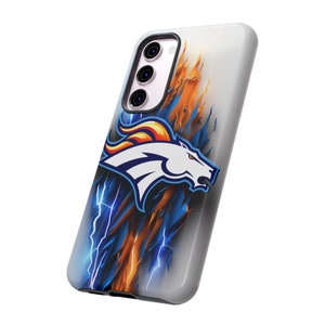 Denver Broncos iPhone Bump Case with Football Design