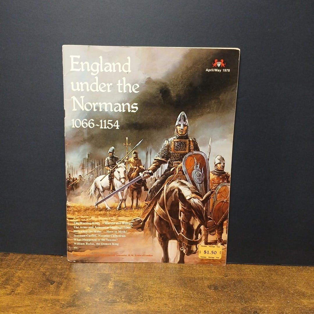 British History Illustrated 1978 England Under the Normans 1066-1154 - Etsy