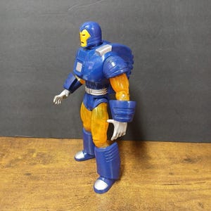 Figura de acción de Iron Man del Espacio Profundo de ToyBiz Marvel Universe Deluxe Edition de 10 pulgadas, 1997 imagen 3