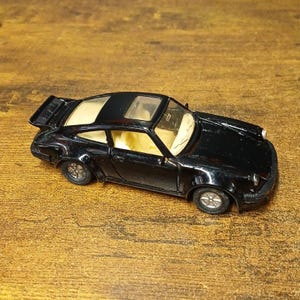 Salco TT-102 Porsche 911 Turbo Black 1/38 Die-cast Scale Model