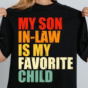 Diseño de "Mi yerno es mi hijo favorito" (Descarga digital)