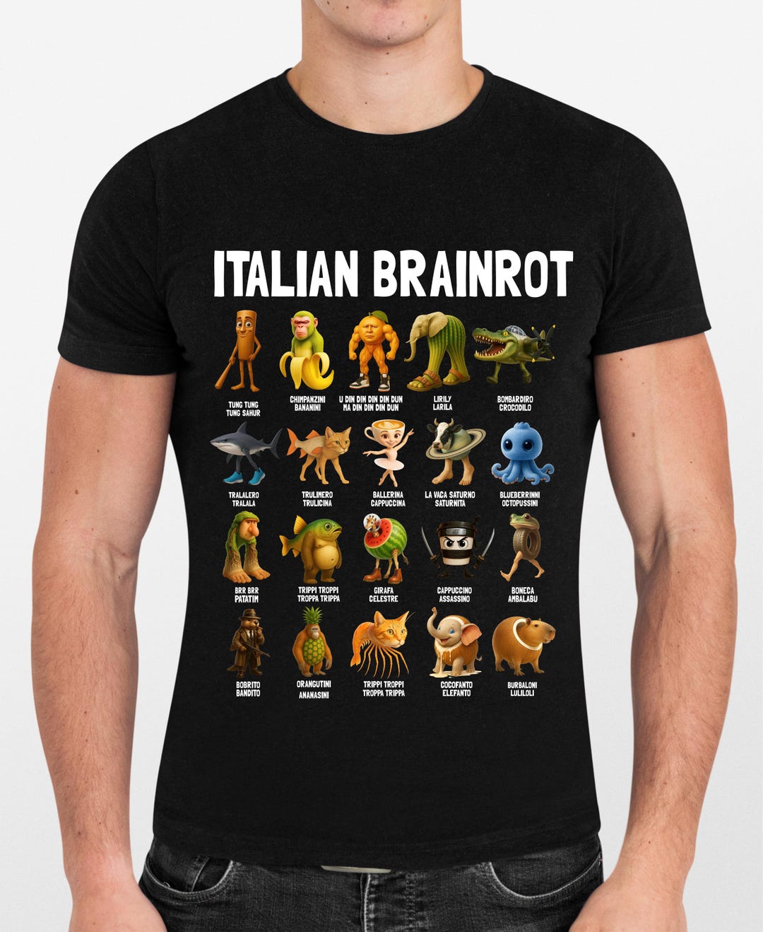 Italian Brainrot Meme PNG: Funny Digital Art (300 DPI) - Etsy